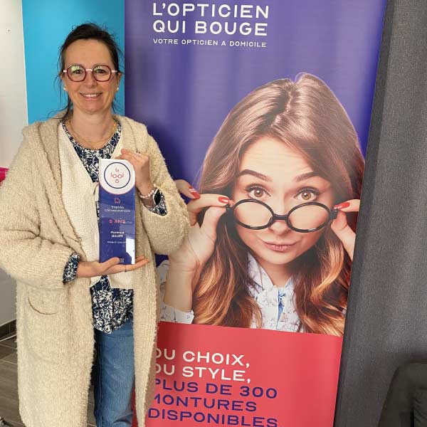 Elodie Chaigneau opticienne a domicile