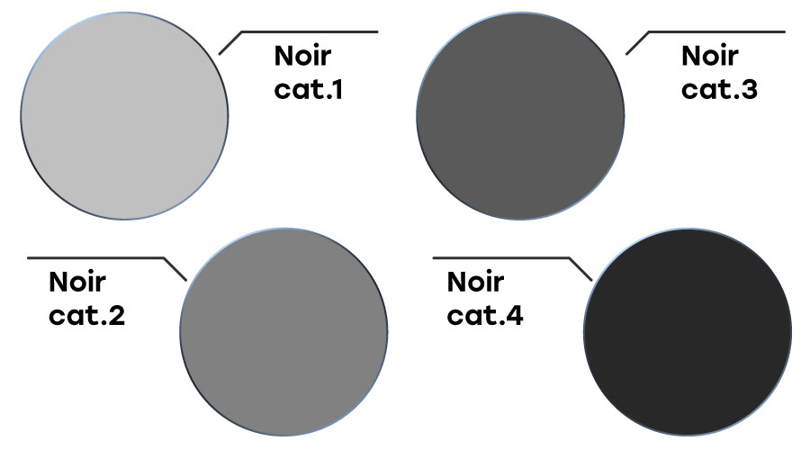 teinte noir